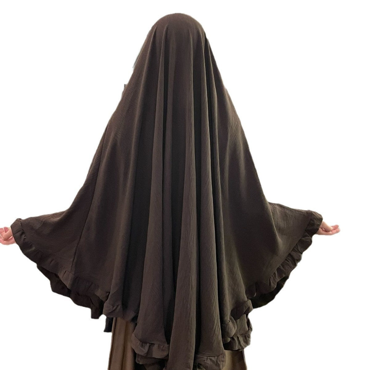 Amirah Flowing Ruffle Headscarf