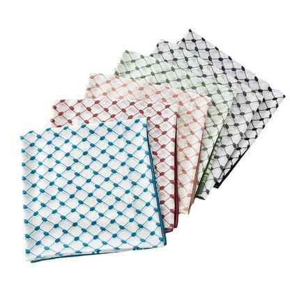 Arlette Chiffon Plaid Scarf