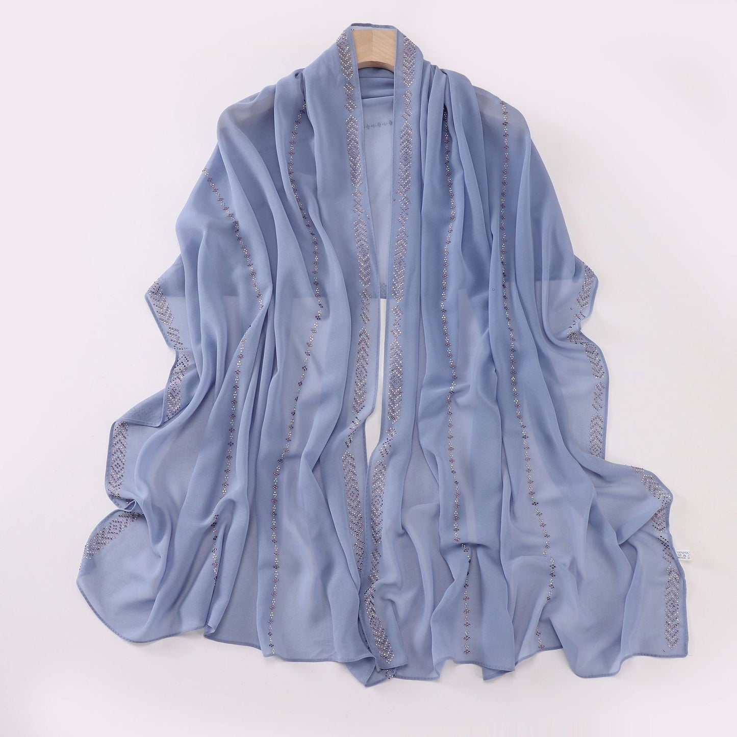 Aurelle Pearl Chiffon Scarf