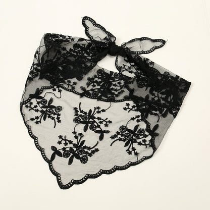 Evelisse Embroidered Shawl Scarf