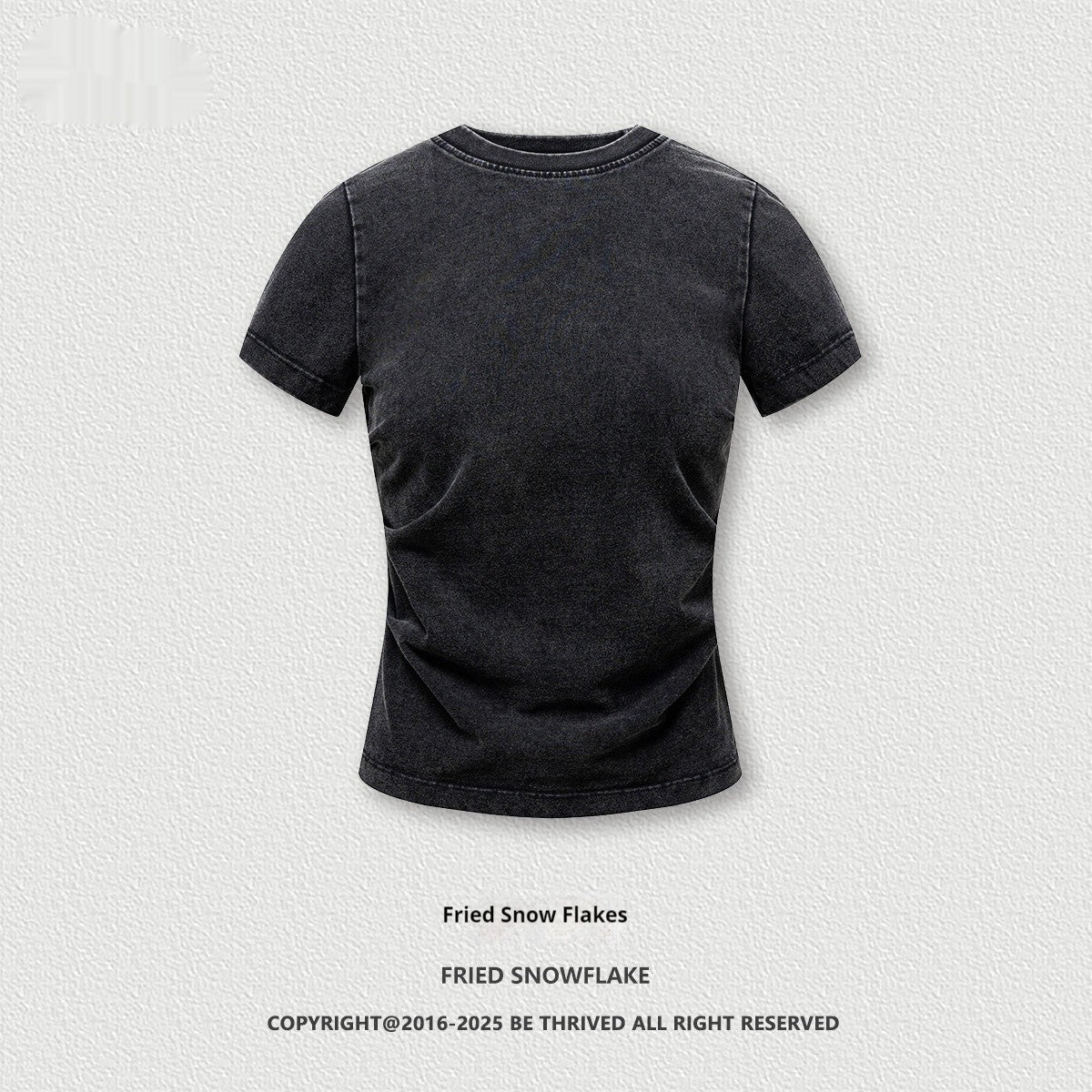 Mirelle Pleated Waist Slim Tee