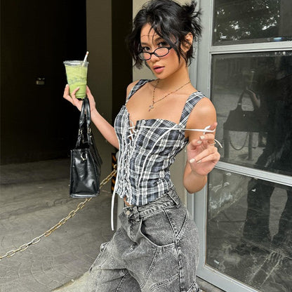 Selene Striped Camisole Top