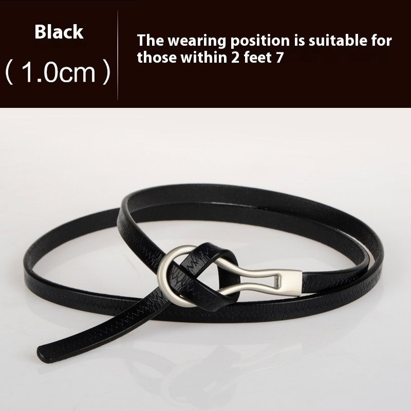 Solenne Genuine Leather Belt