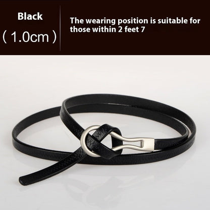 Solenne Genuine Leather Belt