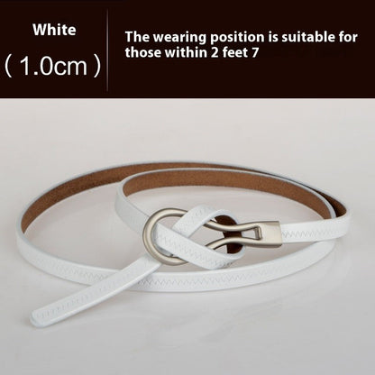 Solenne Genuine Leather Belt