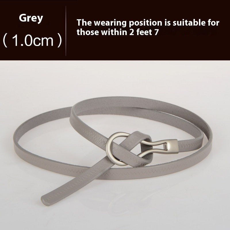 Solenne Genuine Leather Belt