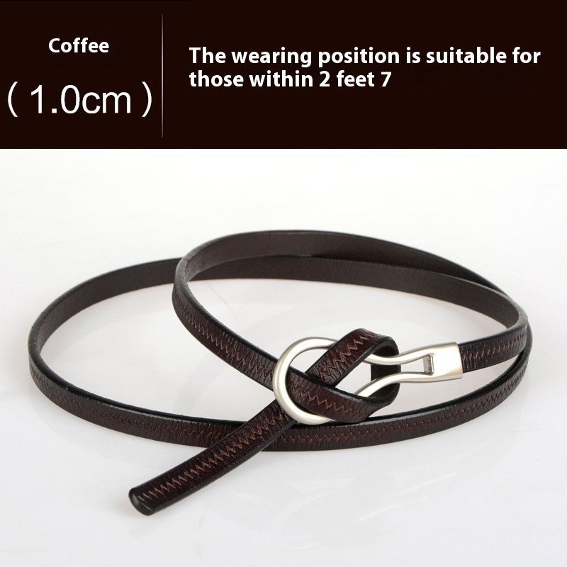 Solenne Genuine Leather Belt