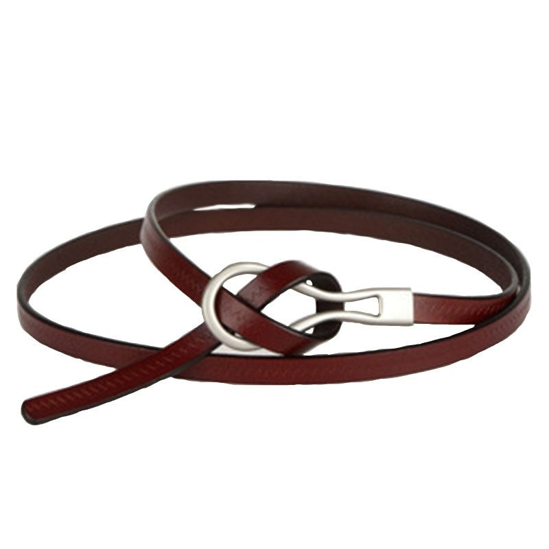 Solenne Genuine Leather Belt