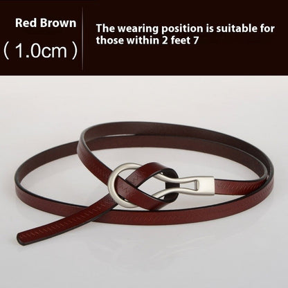 Solenne Genuine Leather Belt