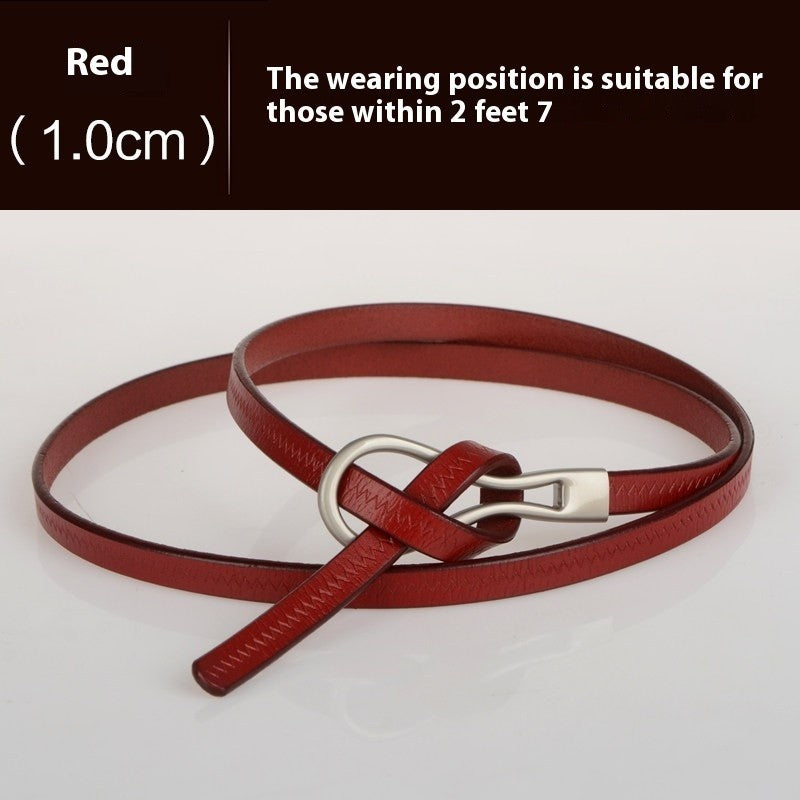 Solenne Genuine Leather Belt