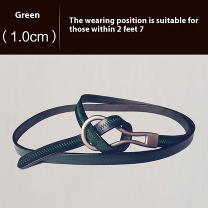 Solenne Genuine Leather Belt
